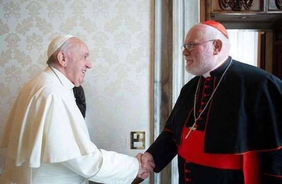 Cardinal Marx handed in his letter of resignation to the Pope on May 21. (Photo: HANDOUT/AFP) Read more at: https://international.la-croix.com/news/letter-from-rome/pope-francis-endorses-cardinal-marx-and-his-manifesto-for-church-reform/14463