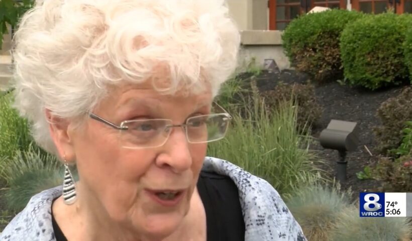 Carol DuPré. Still from WROC video report