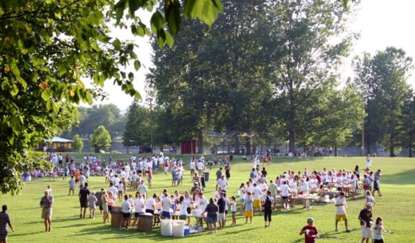 A 2007 photo of campers at Kanakuk in Branson. Camp leaders have denied claims that they are responsible for abuse perpetrated by counselors. Courtesy of Nancy French, used with permission.