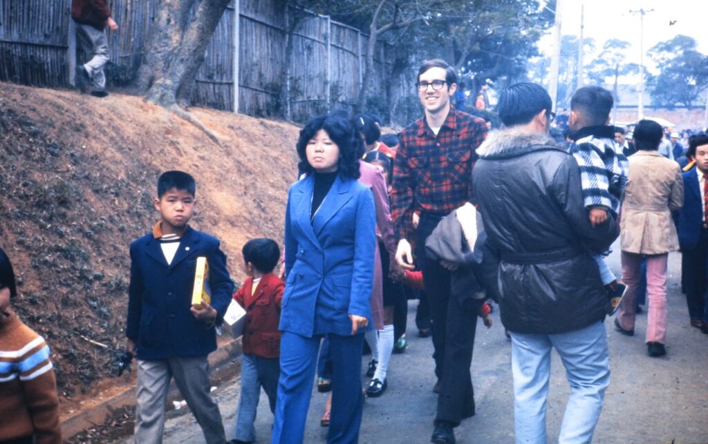 Fr. Jim Chevedden about 1975 in Taiwan.