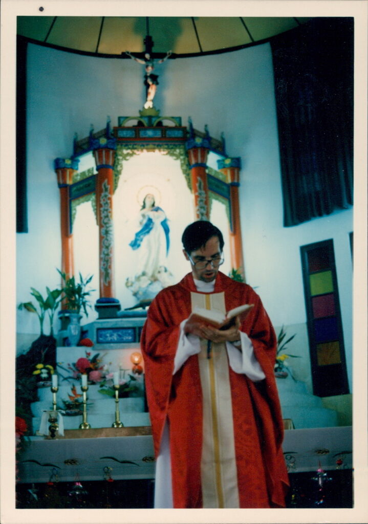 Fr. Jim Chevedden in Taiwan in the 1980s.