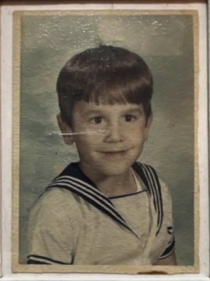 Tom Finnerty at age six, when his sexual abuse by seminarian John Banko, later convicted of abuse, began during religious tutoring at St. Mary's Seminary in Baltimore.